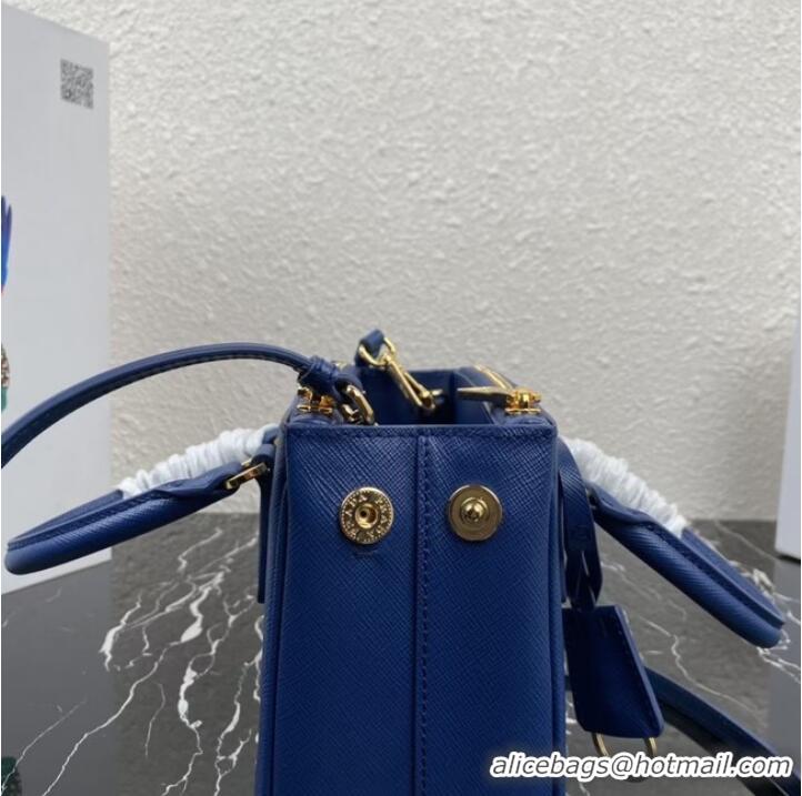 Good Product Prada Galleria Saffiano leather mini-bag 1BA906 dark blue