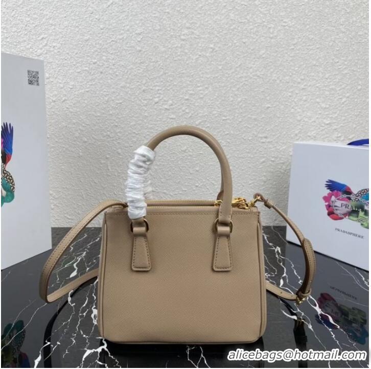 Cheapest Prada Galleria Saffiano leather mini-bag 1BA906 apricot