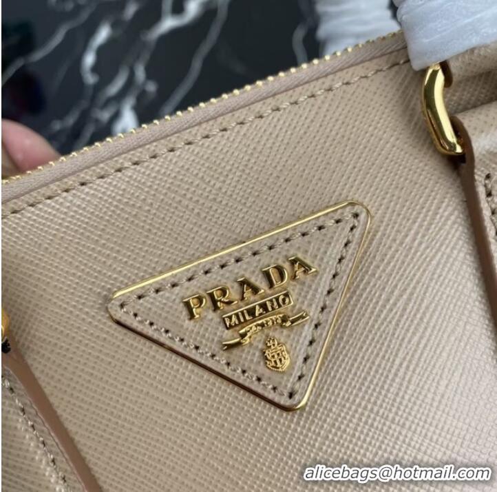 Cheapest Prada Galleria Saffiano leather mini-bag 1BA906 apricot