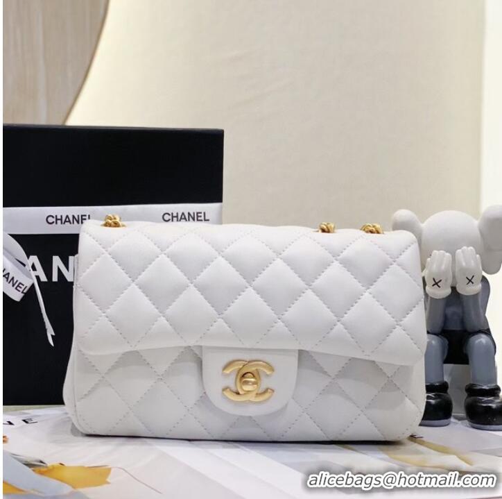 Cheapest Promotional Chanel MINI FLAP BAG AS1116 WHITE