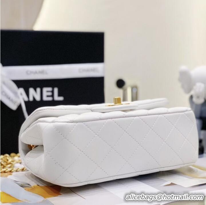 Cheapest Promotional Chanel MINI FLAP BAG AS1116 WHITE