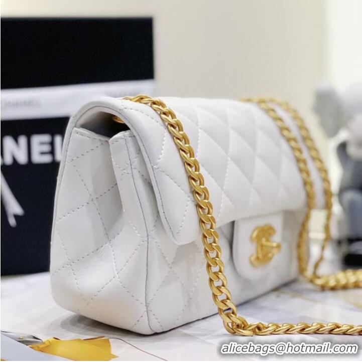 Cheapest Promotional Chanel MINI FLAP BAG AS1116 WHITE