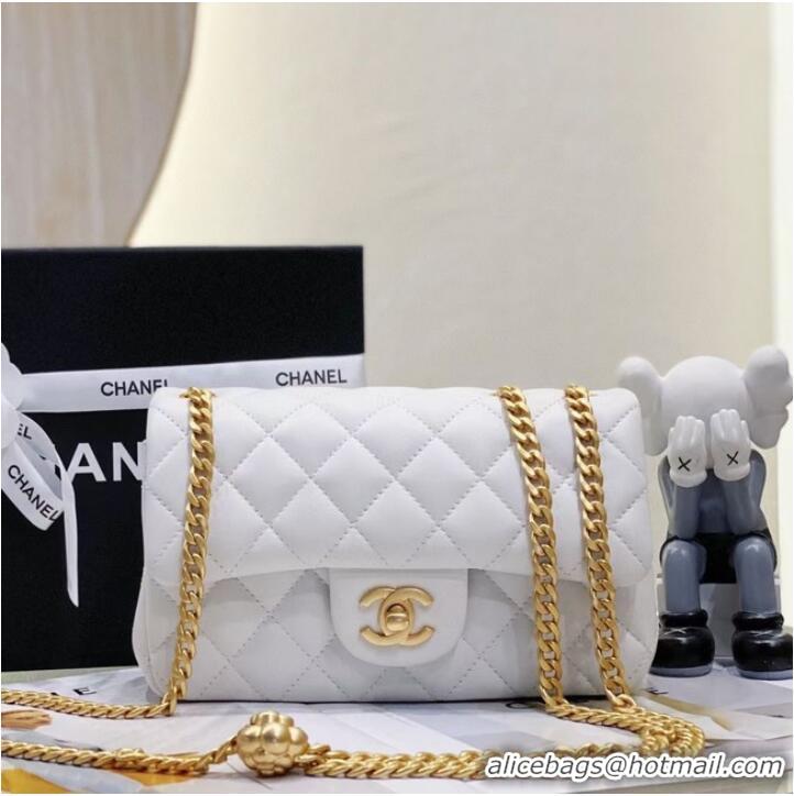 Cheapest Promotional Chanel MINI FLAP BAG AS1116 WHITE