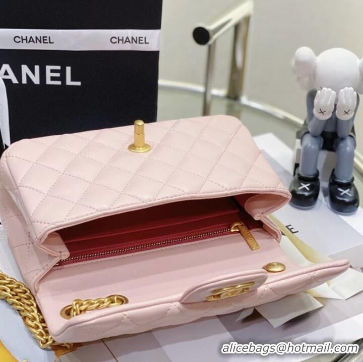 Buy Inexpensive Chanel MINI FLAP BAG AS1116 PINK