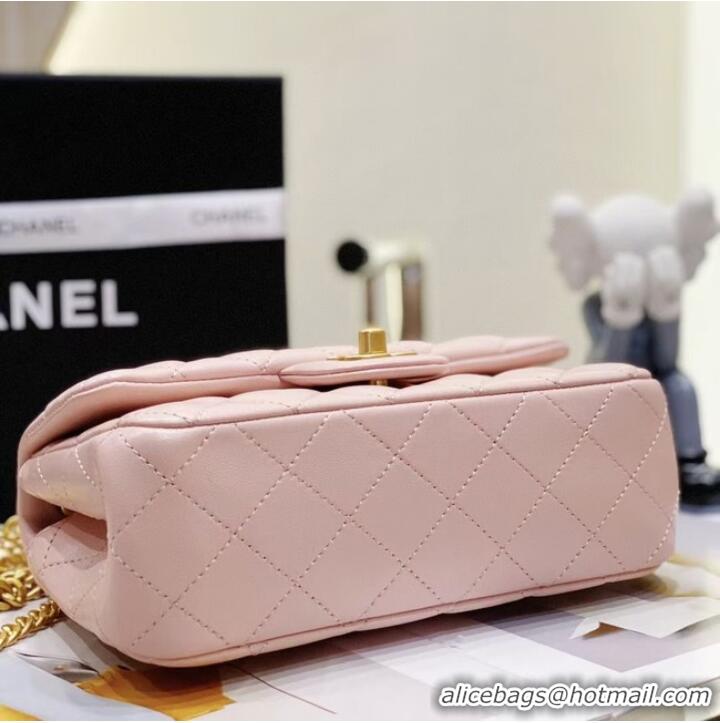 Buy Inexpensive Chanel MINI FLAP BAG AS1116 PINK