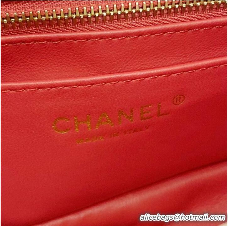 Buy Inexpensive Chanel MINI FLAP BAG AS1116 PINK