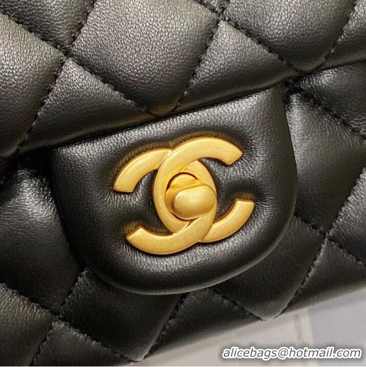 Well Crafted Chanel MINI FLAP BAG AS1116 BLACK