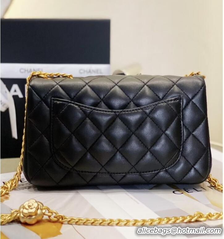 Well Crafted Chanel MINI FLAP BAG AS1116 BLACK