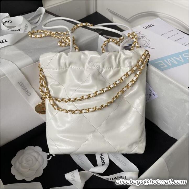 Super Quality CHANEL 22 MINI HANDBAG AS3980 white