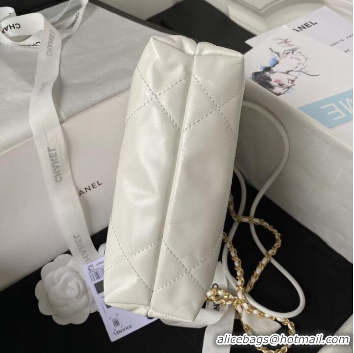 Super Quality CHANEL 22 MINI HANDBAG AS3980 white