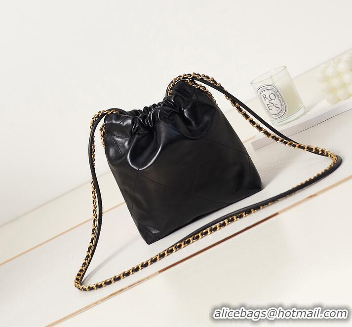 Good Product CHANEL 22 MINI HANDBAG AS3980 black