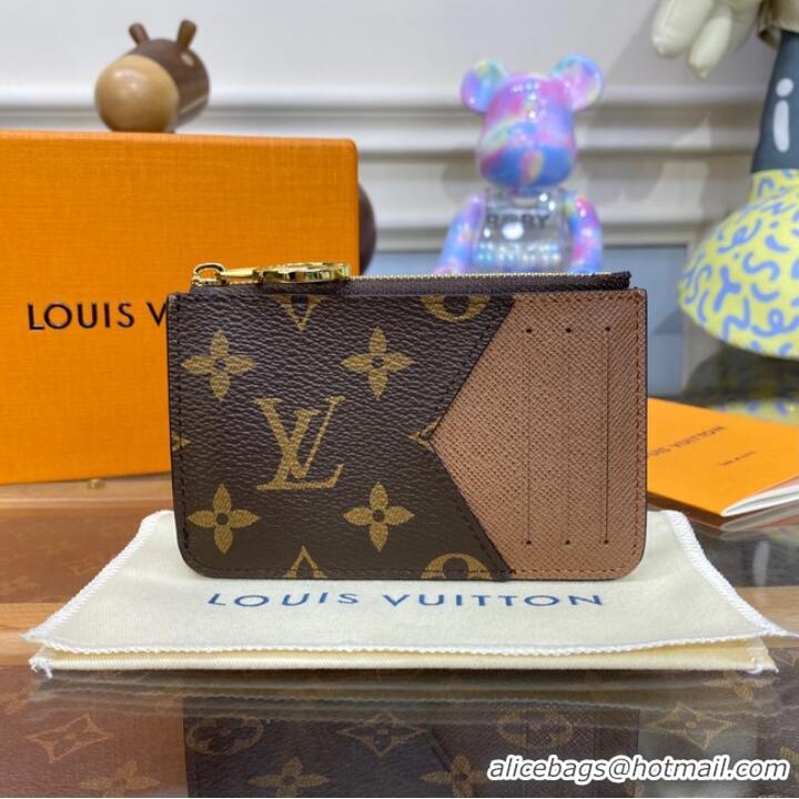 Most Popular Louis Vuitton Romy Card Holder M81880 Armagnac Brown