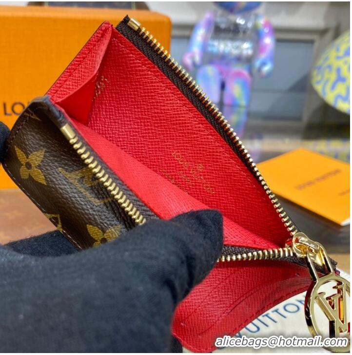 Reasonable Price Louis Vuitton Romy Card Holder M81880 RED