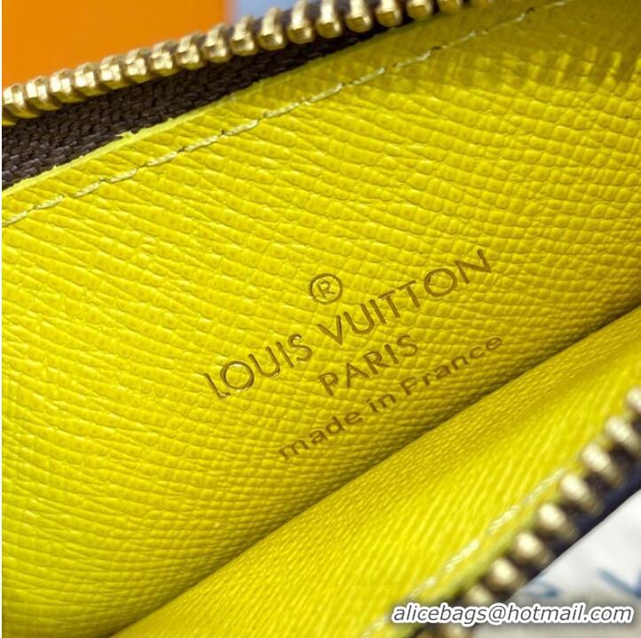 Traditional Discount Louis Vuitton Romy Card Holder M81880 Yellow