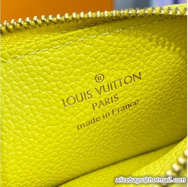 Buy Inexpensive Louis Vuitton Romy Card Holder N81880 Yellow