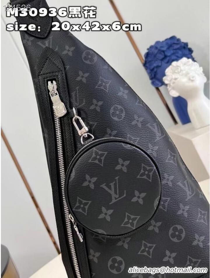 Luxury Cheap Louis Vuitton Duo Sling Bag M30936 Black