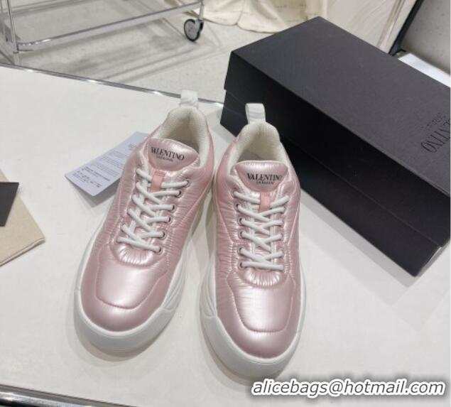 Popular Style Valentino Puff Sneakers Pink 324016