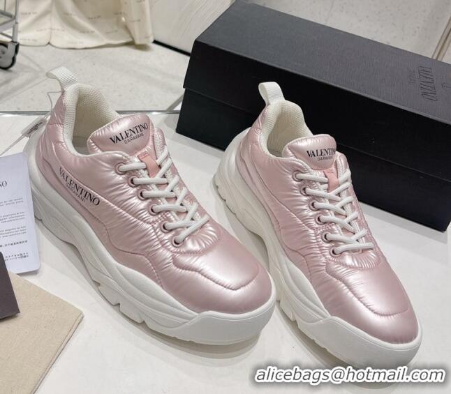 Popular Style Valentino Puff Sneakers Pink 324016