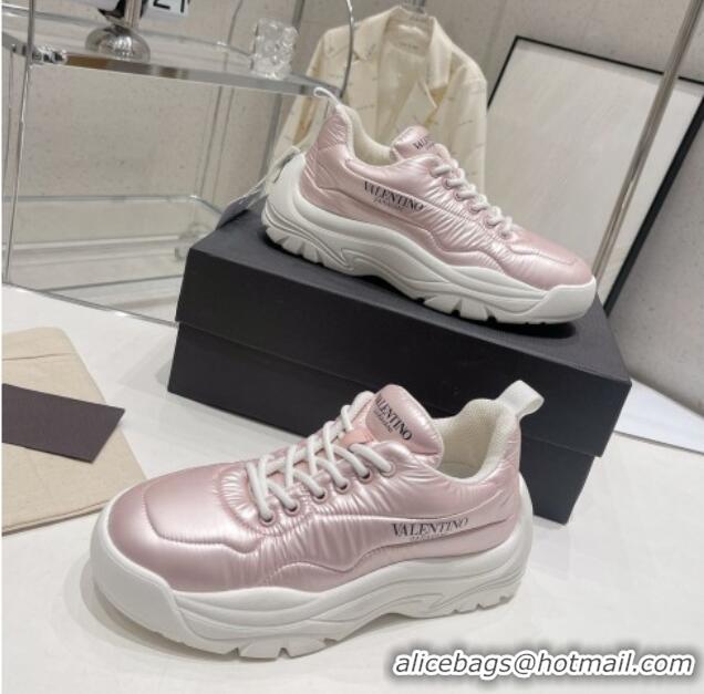 Popular Style Valentino Puff Sneakers Pink 324016