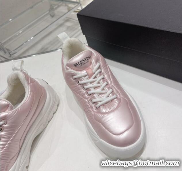 Popular Style Valentino Puff Sneakers Pink 324016