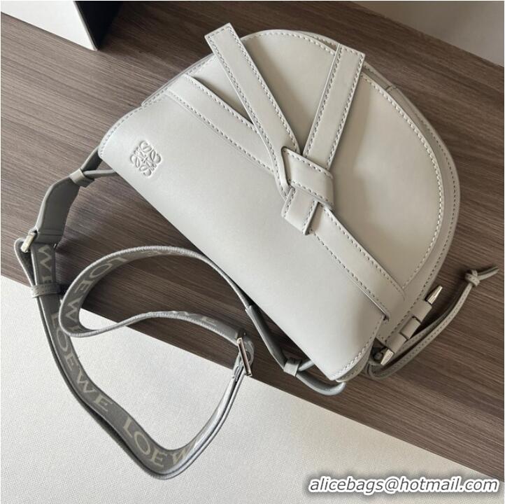 Top Quality Loewe Crossbody Bags Original Leather 11821 light gray