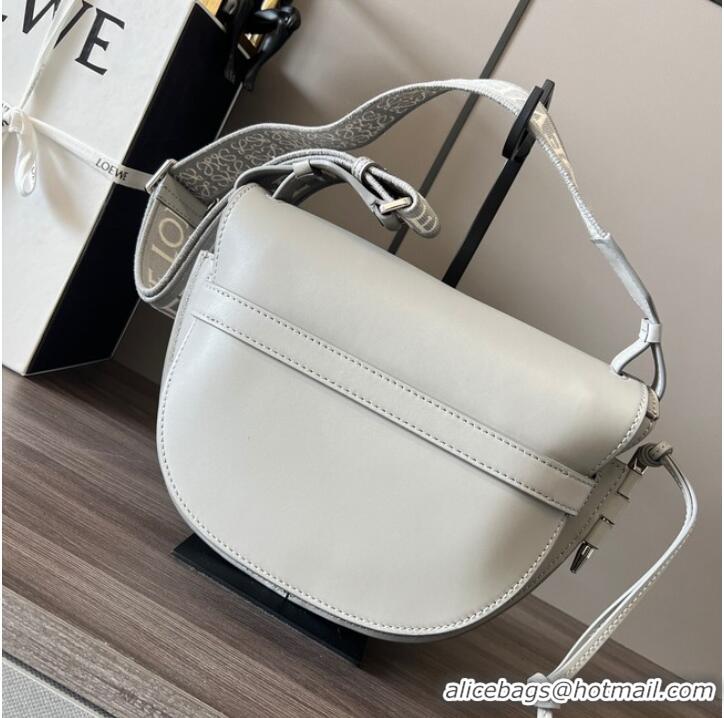 Top Quality Loewe Crossbody Bags Original Leather 11821 light gray