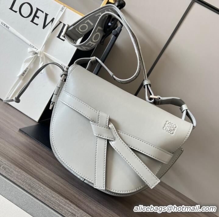 Top Quality Loewe Crossbody Bags Original Leather 11821 light gray