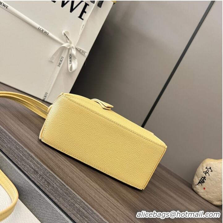 Unique Discount Loewe mini Puzzle Bag Original Leather 6223 yellow