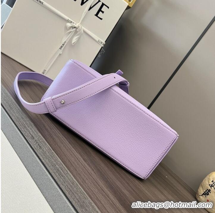 New Design Loewe Puzzle Bag Leather 1209 purple