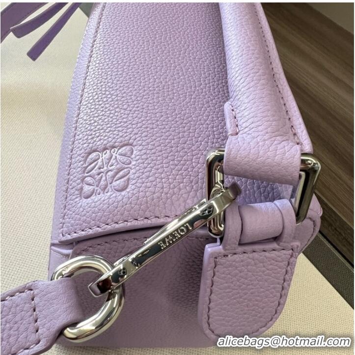 New Design Loewe Puzzle Bag Leather 1209 purple