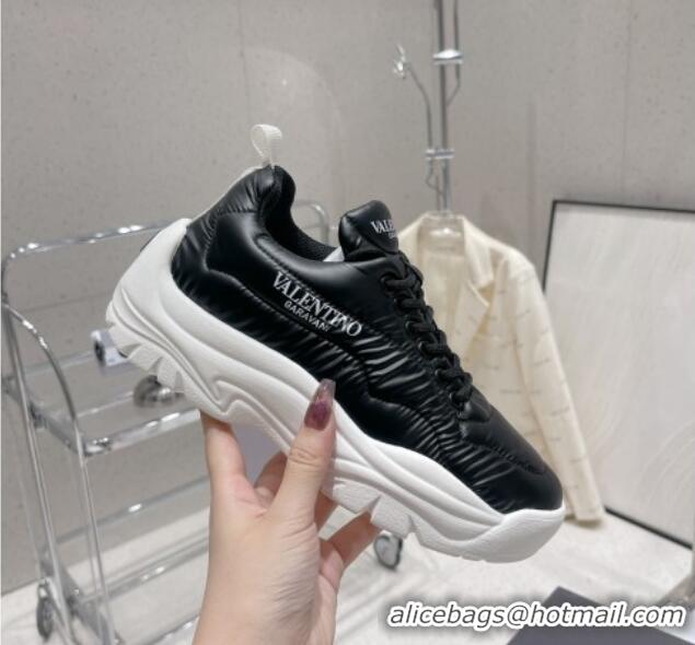 Grade Valentino Puff Sneakers Black 324018