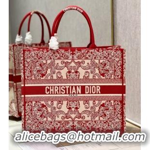 Good Taste LARGE DIOR BOOK TOTE Dior Brocart Embroidery M1286ZE