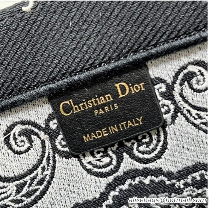 Grade Quality MEDIUM DIOR BOOK TOTE Embroidered M1296ZEC