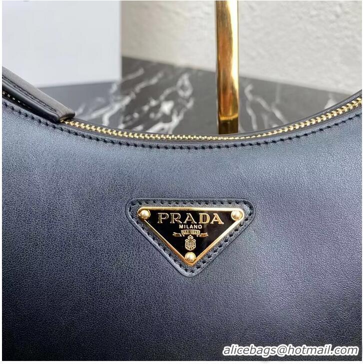 Unique Grade Prada leather shoulder bag 1BC194 black