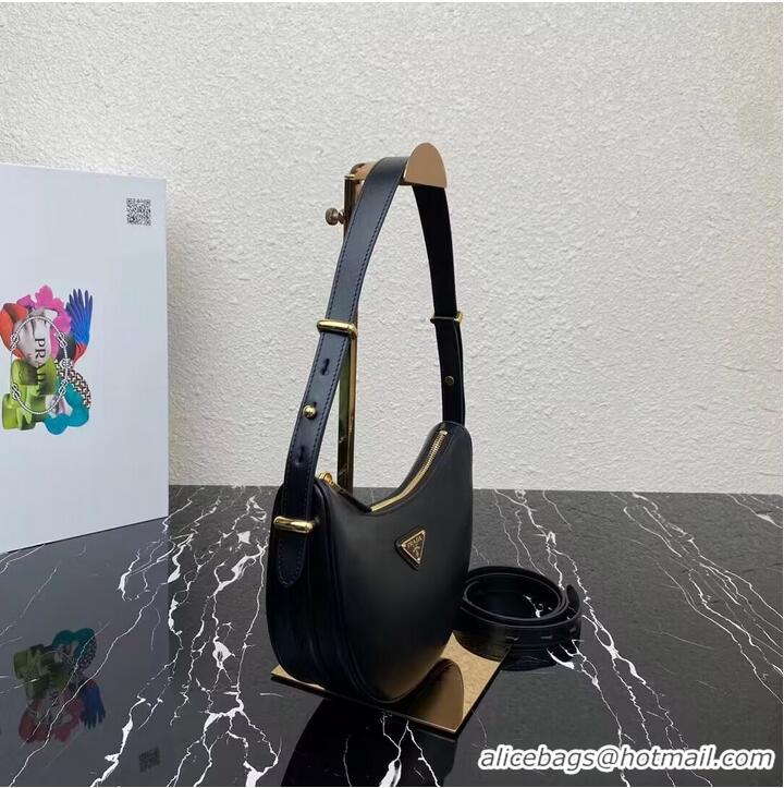 Unique Grade Prada leather shoulder bag 1BC194 black