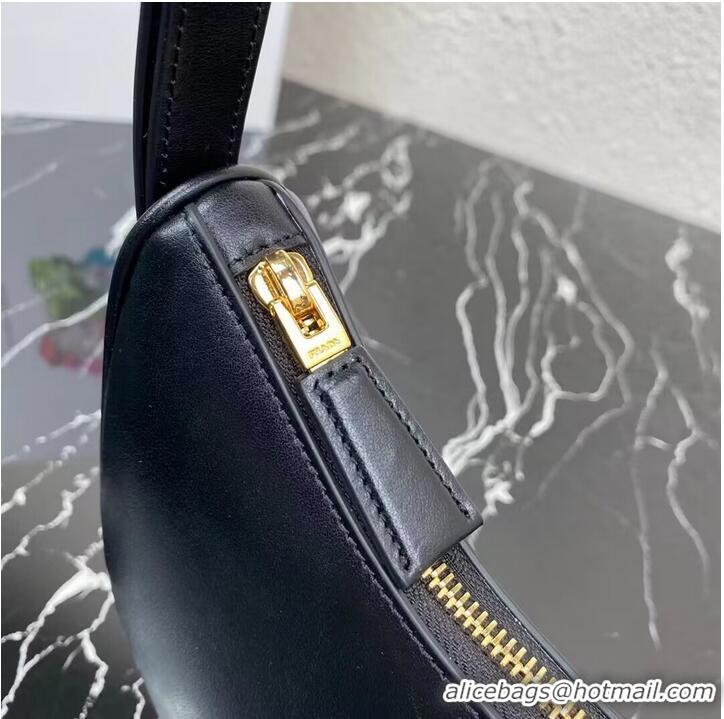 Unique Grade Prada leather shoulder bag 1BC194 black