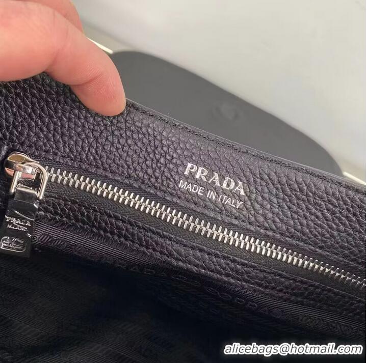 Grade Quality Prada Leather shoulder bag 1AD229 black