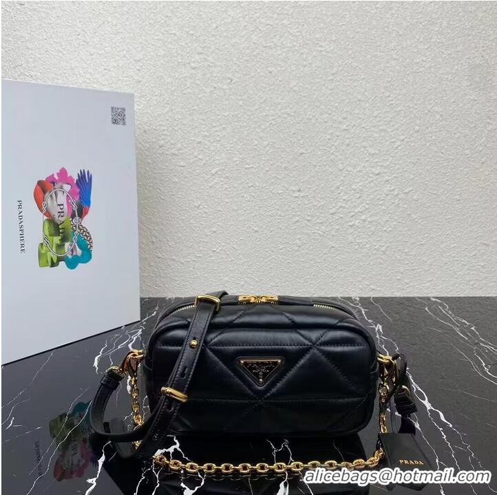 Super Quality Prada Small nappa leather bag 1HH097 black