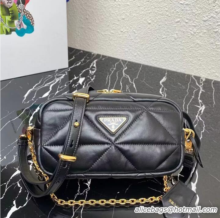 Super Quality Prada Small nappa leather bag 1HH097 black