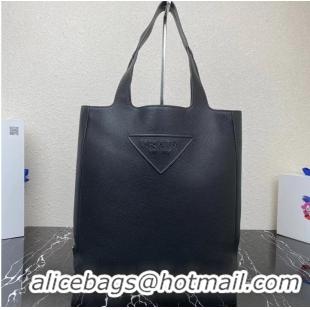 Traditional Specials Prada Medium leather tote bag with 2NV990 black