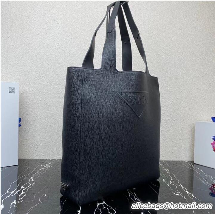 Traditional Specials Prada Medium leather tote bag with 2NV990 black