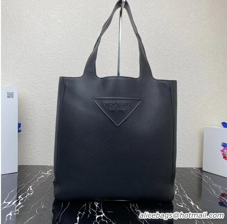 Traditional Specials Prada Medium leather tote bag with 2NV990 black