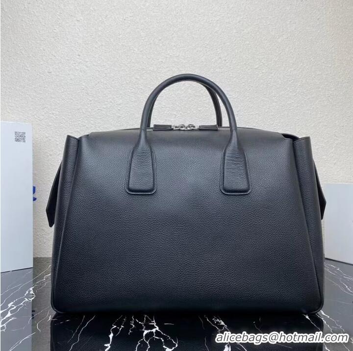 Top Quality Promotional Prada leather tote bag with 2NV995 black