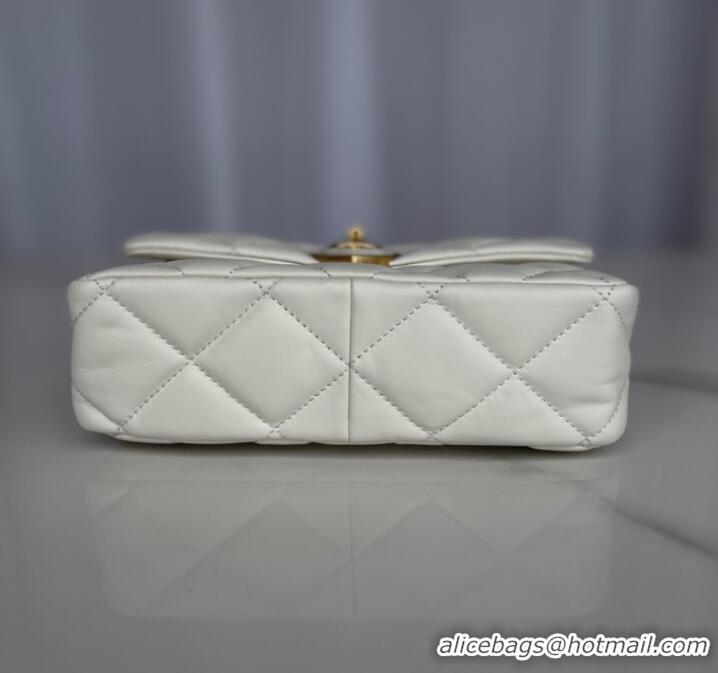 Promotional Chanel MINI FLAP BAG AS3986 white