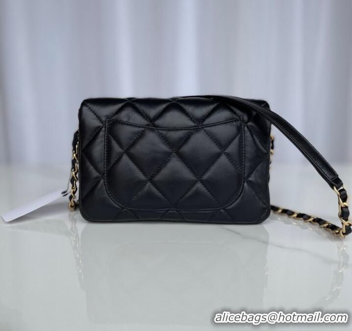 Good Product Chanel MINI FLAP BAG AS3986 black