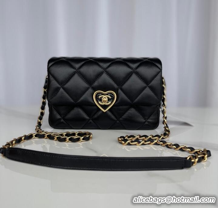 Good Product Chanel MINI FLAP BAG AS3986 black