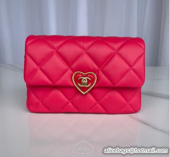 Buy Inexpensive Chanel MINI FLAP BAG AS3986 red