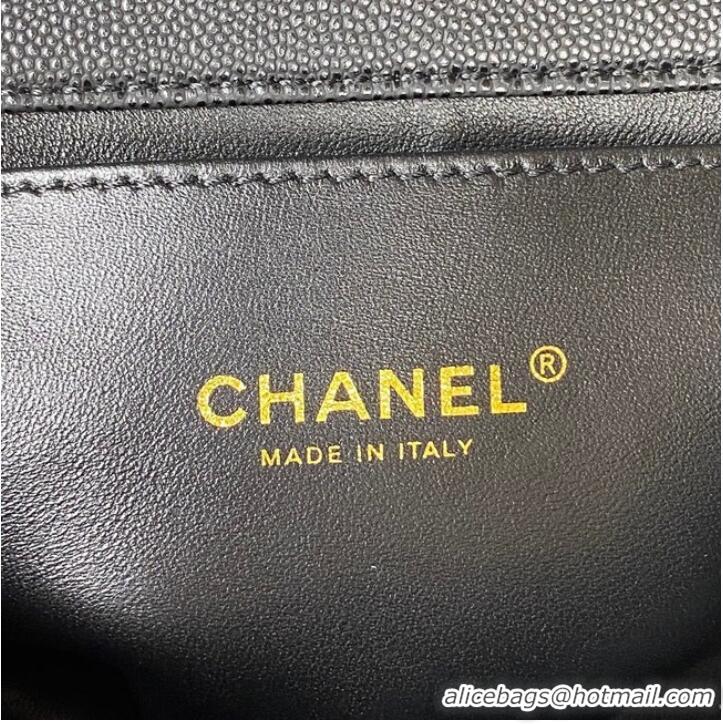 Top Quality Chanel FLAP BAG AS3580 black