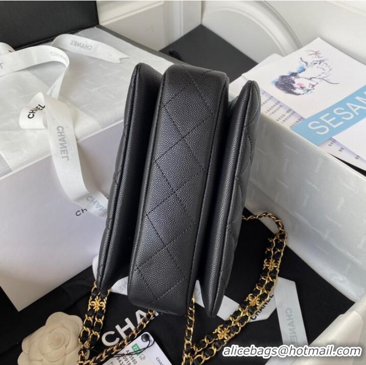 Top Quality Chanel FLAP BAG AS3580 black