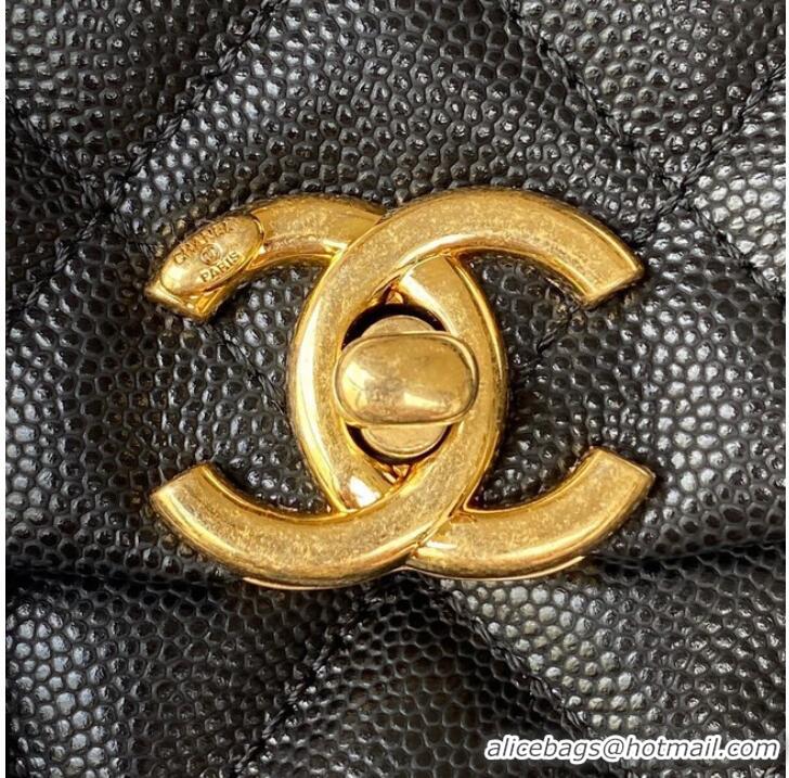 Top Quality Chanel FLAP BAG AS3580 black